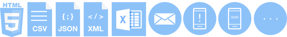 report export formats